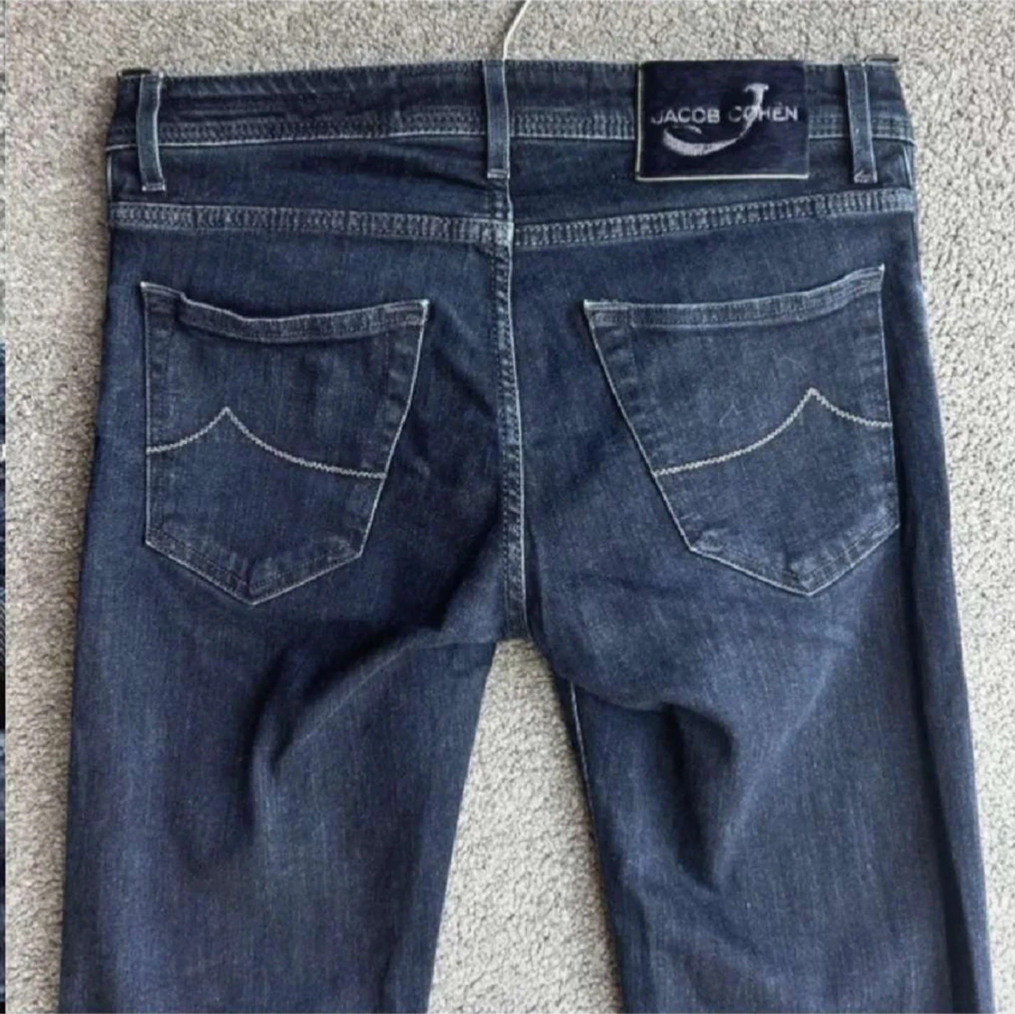 Jacob Cohen mörkblå jeans - 1