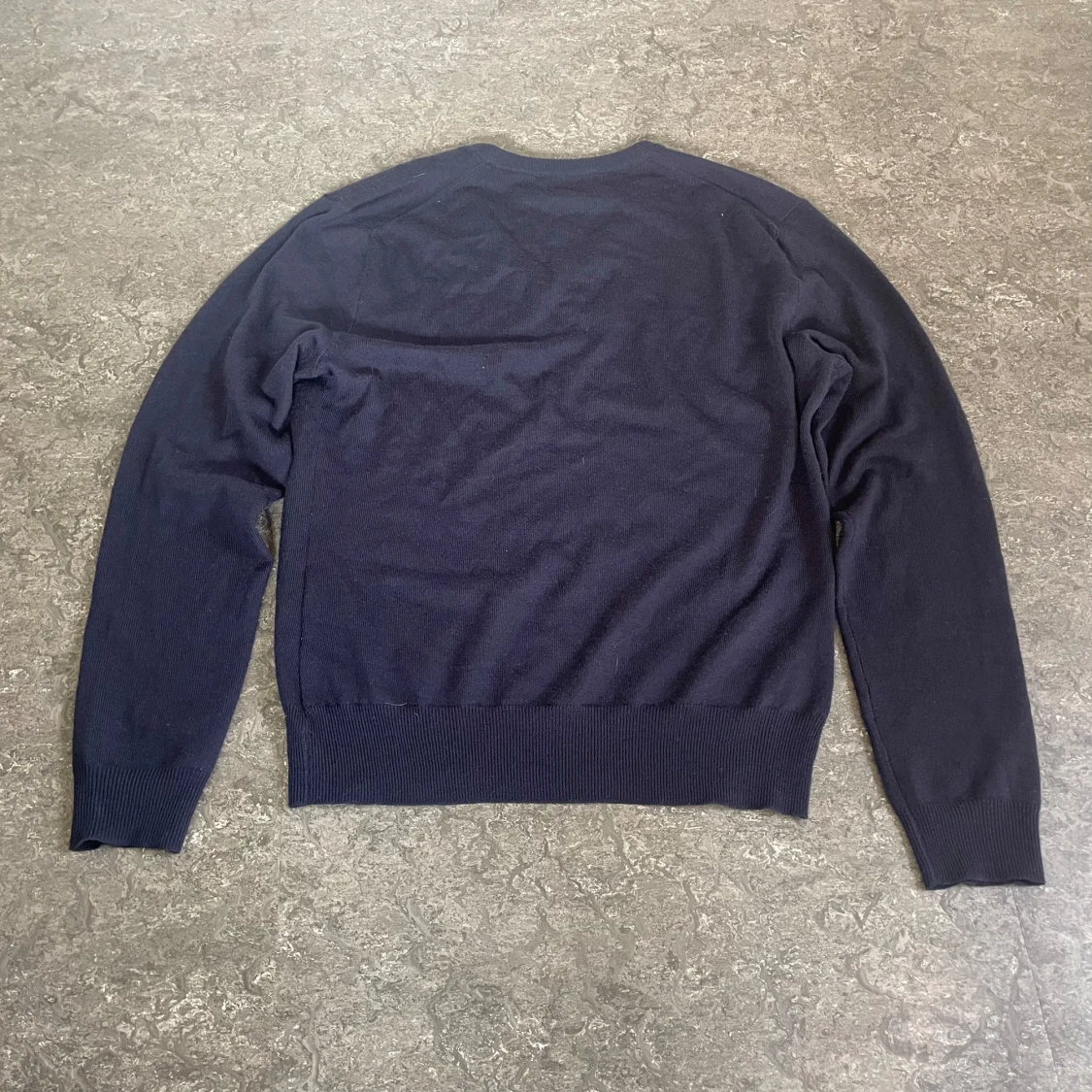 Mörkblå v-ringad tröja Polo Ralph Lauren - 2