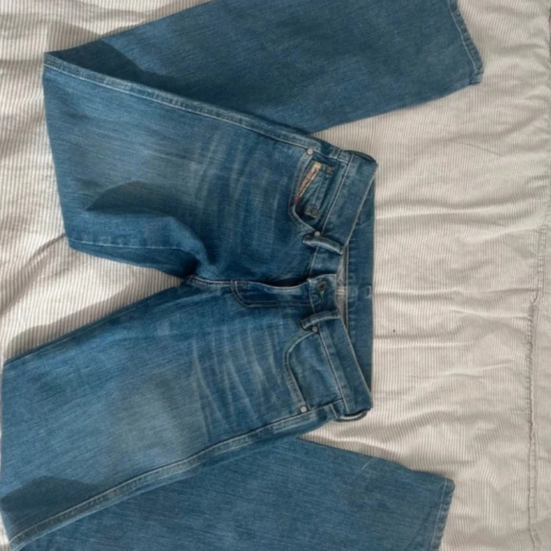 Levi's blå bootcut jeans - 3