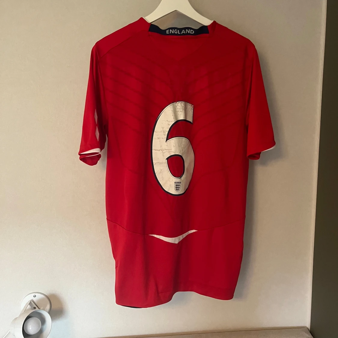 Retro England fotbollströja - 2