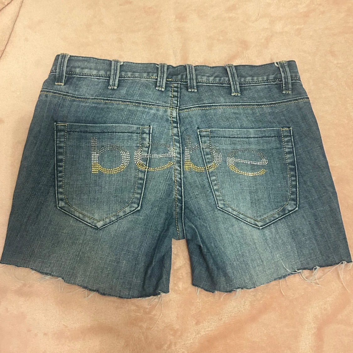 bebe 2000s jeans shorts - 1