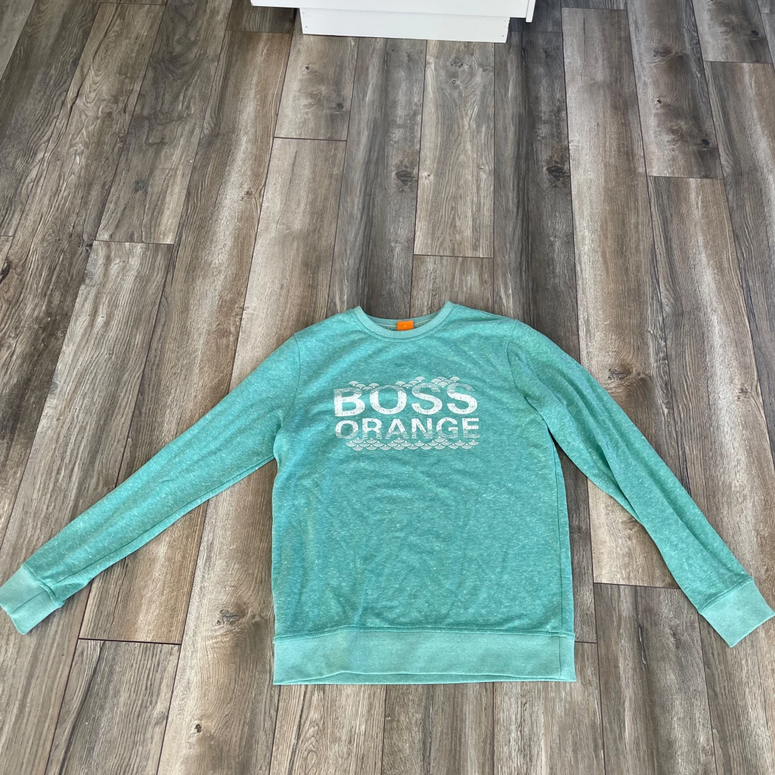Turkos sweatshirt från Boss Orange