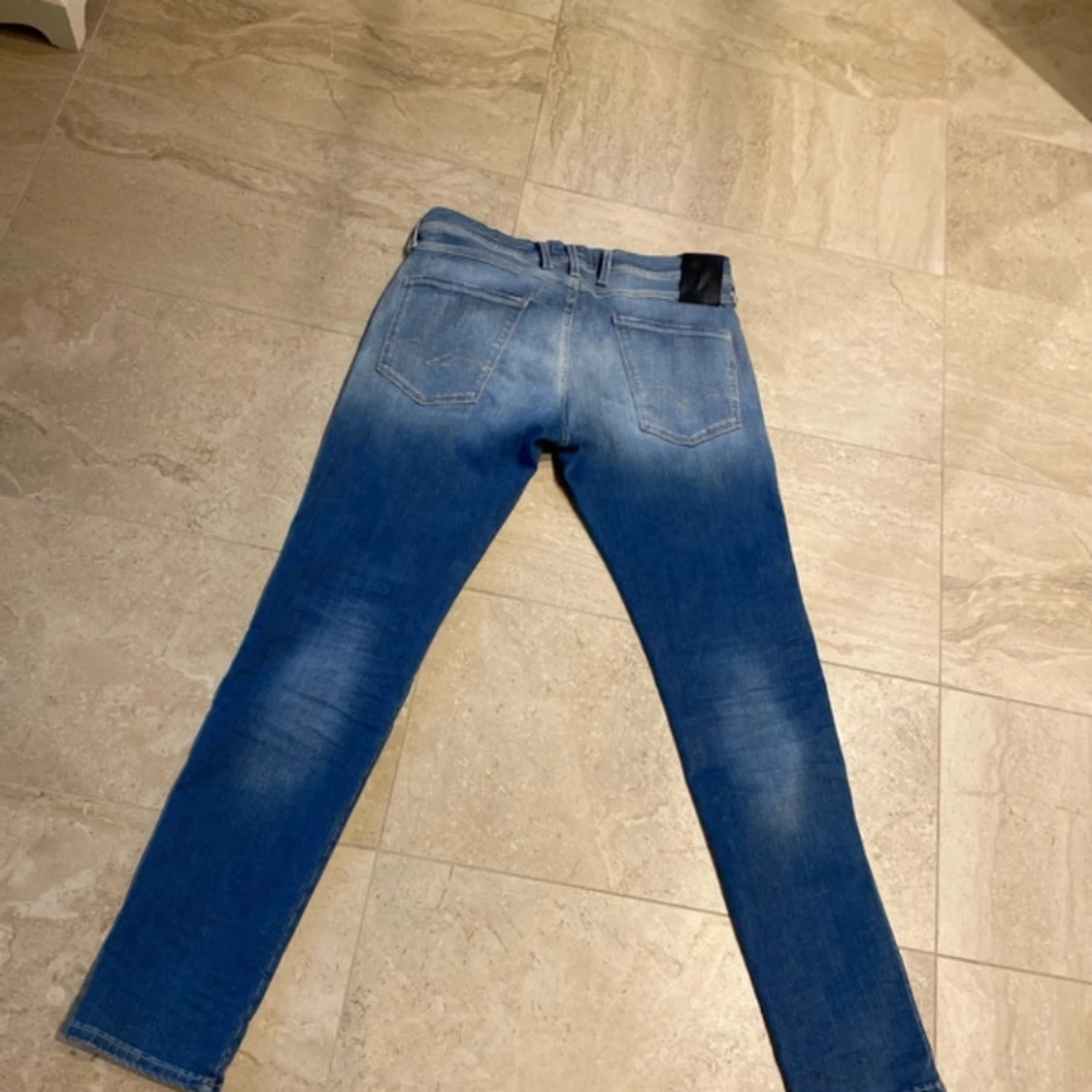 Replay Anbass Hyperflex ljusblå jeans herr - 2