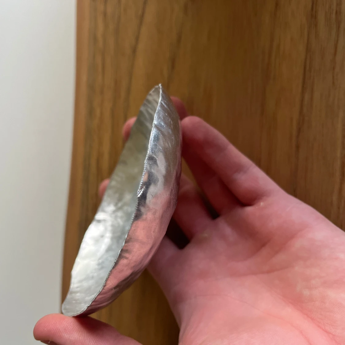 Handgjort silverfärgat armband - 2