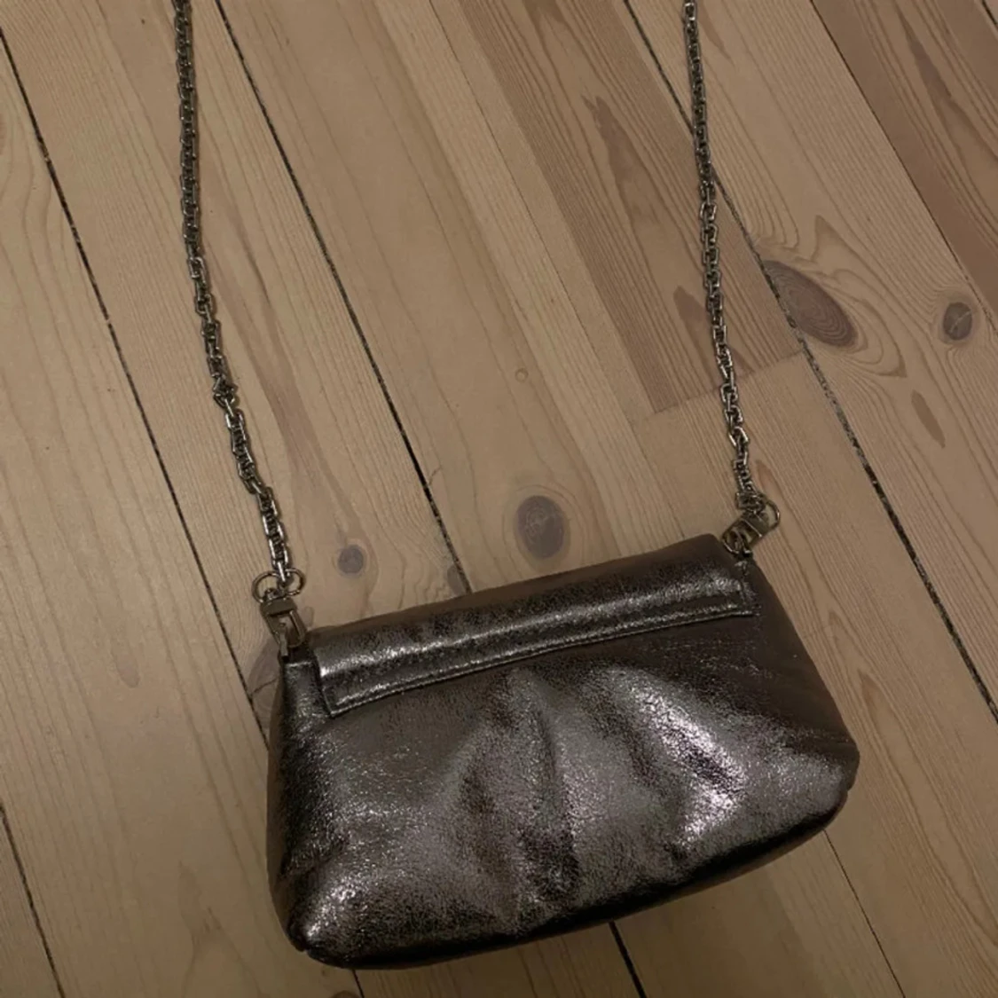 Silvrig Zara väska  - 2