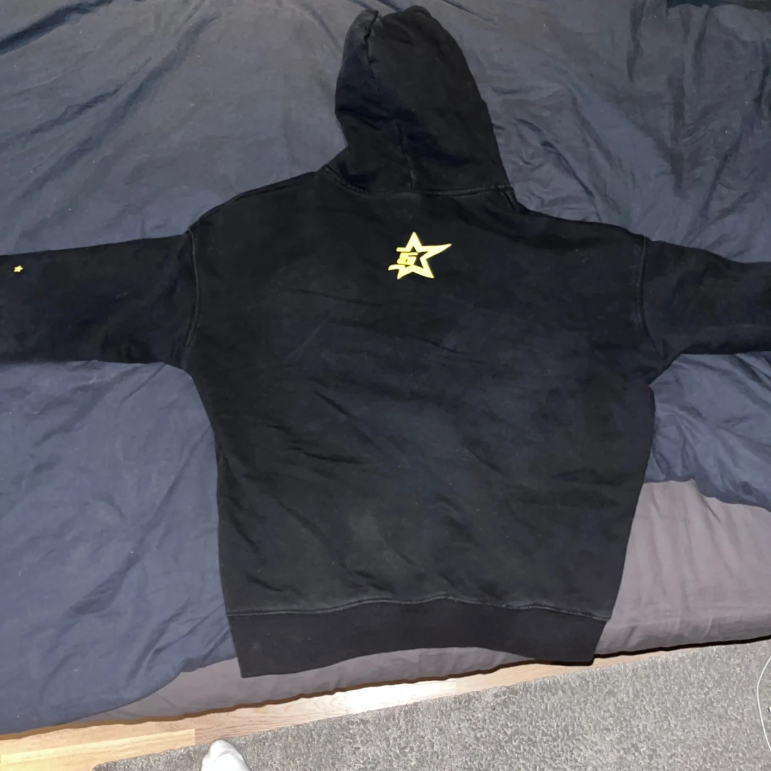 svart spider hoodie - 2