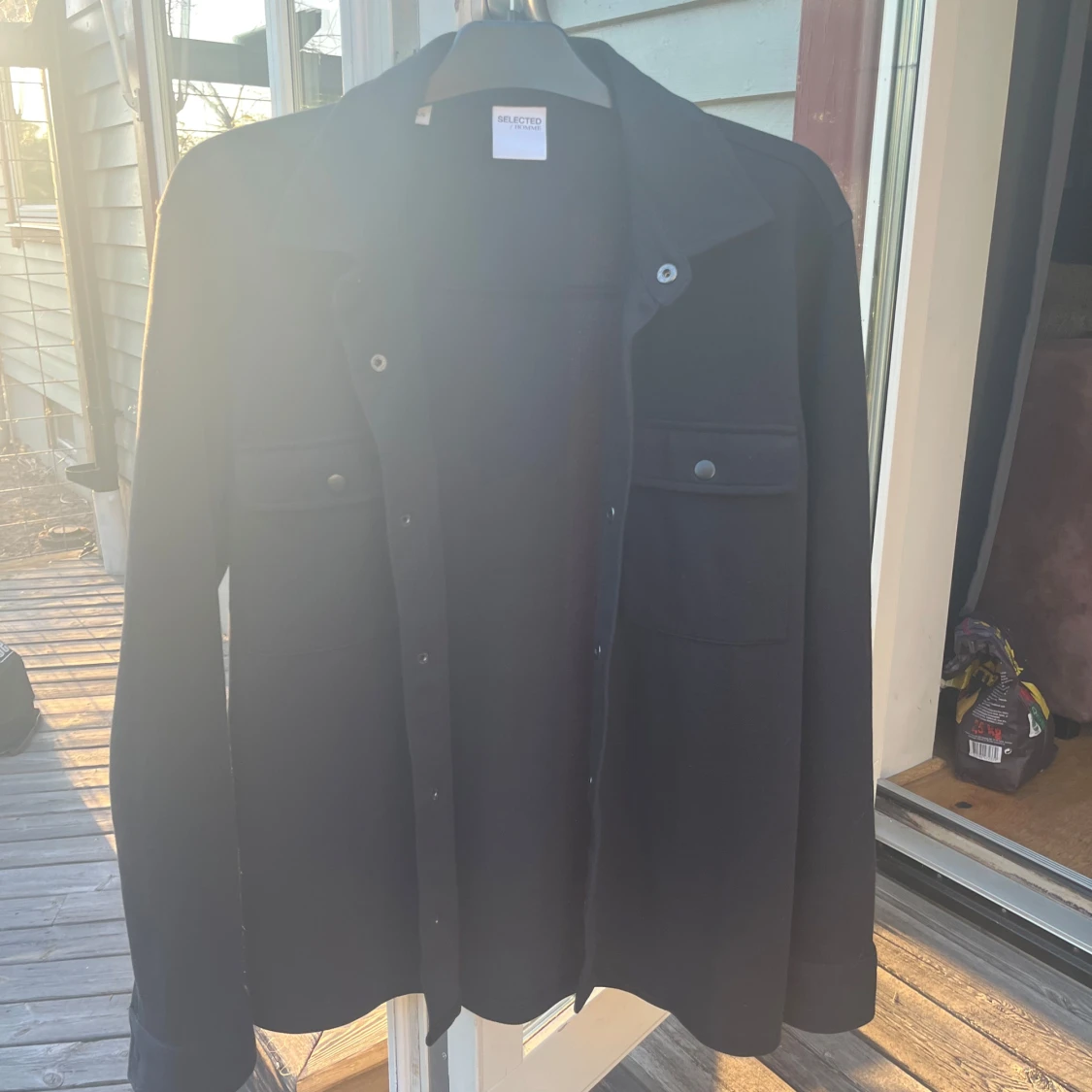 Svart overshirt från Selected Homme - 1