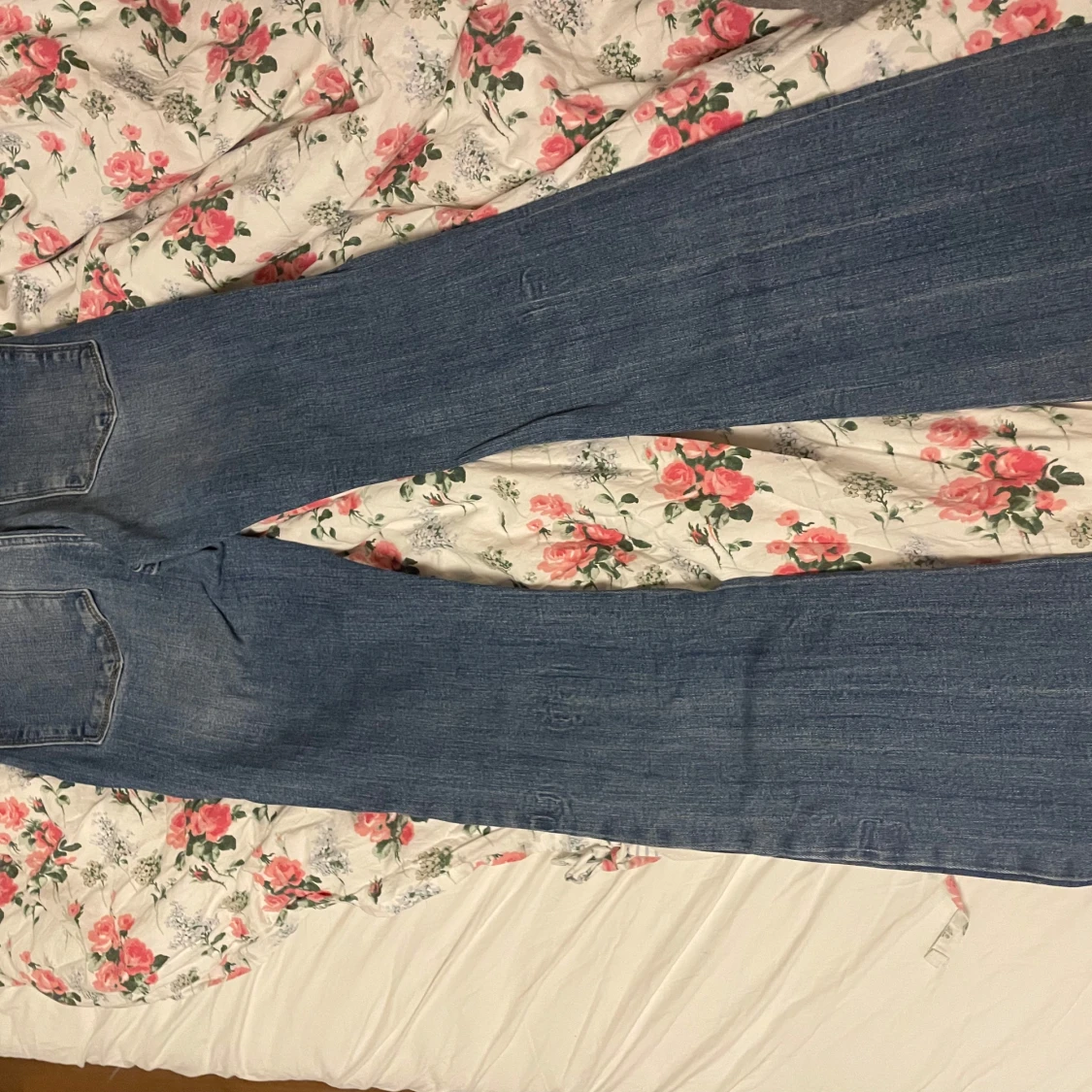 Blå jeans Soft Flare