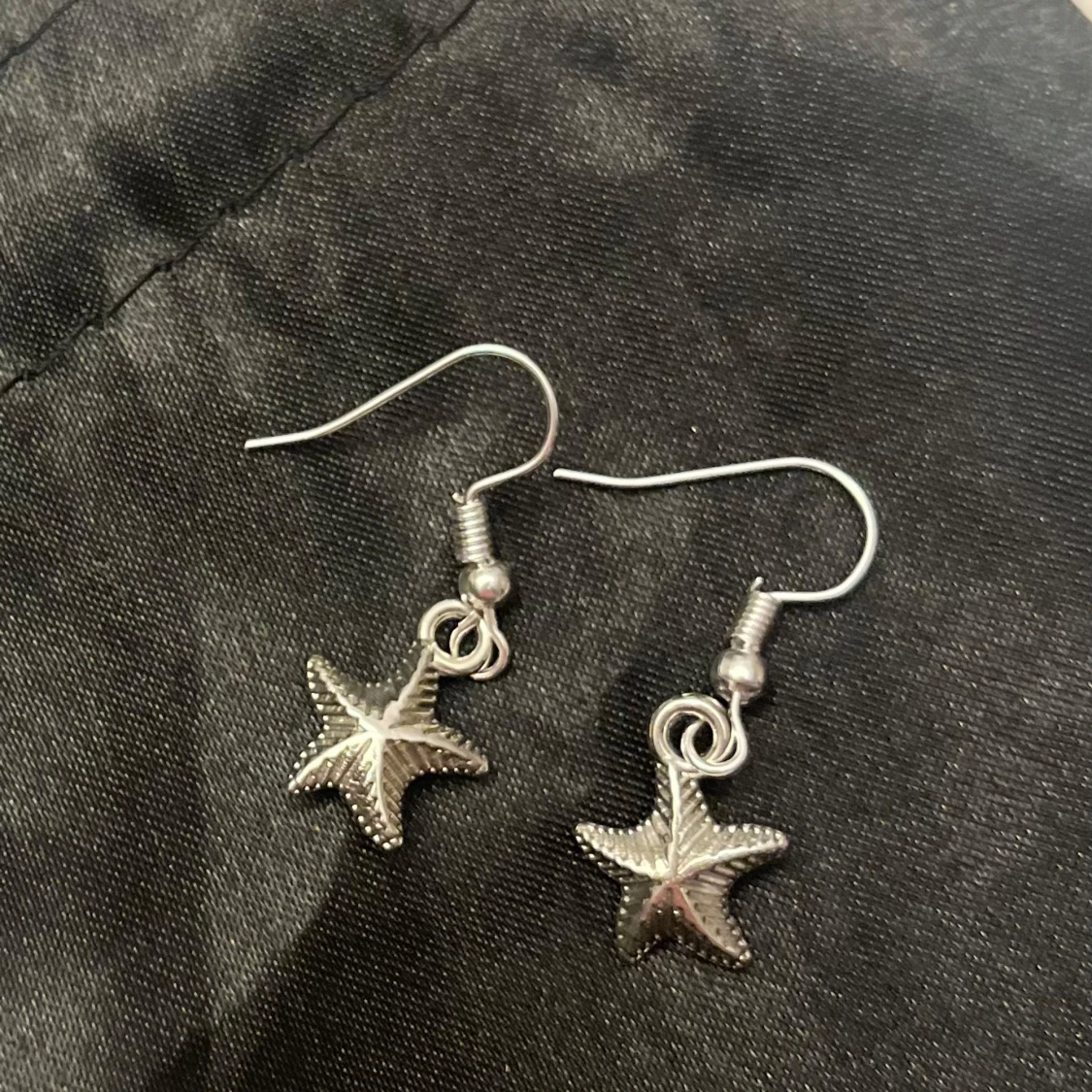 Sjöstjärnor örhängen silver imitation boho smycke 