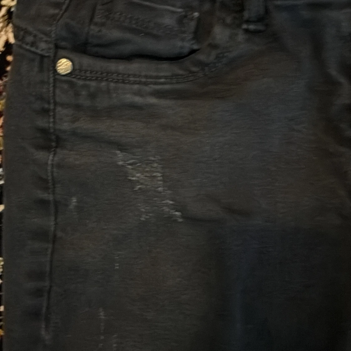 Svarta bootcut jeans - 2