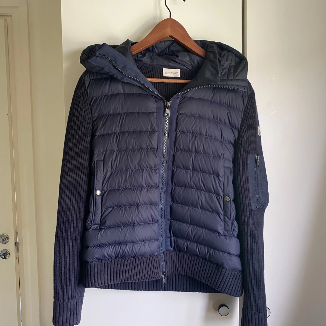 Moncler Cardigan Blå