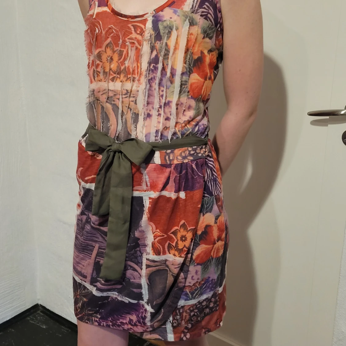 Desigual, flerfärgad klänning, stl M