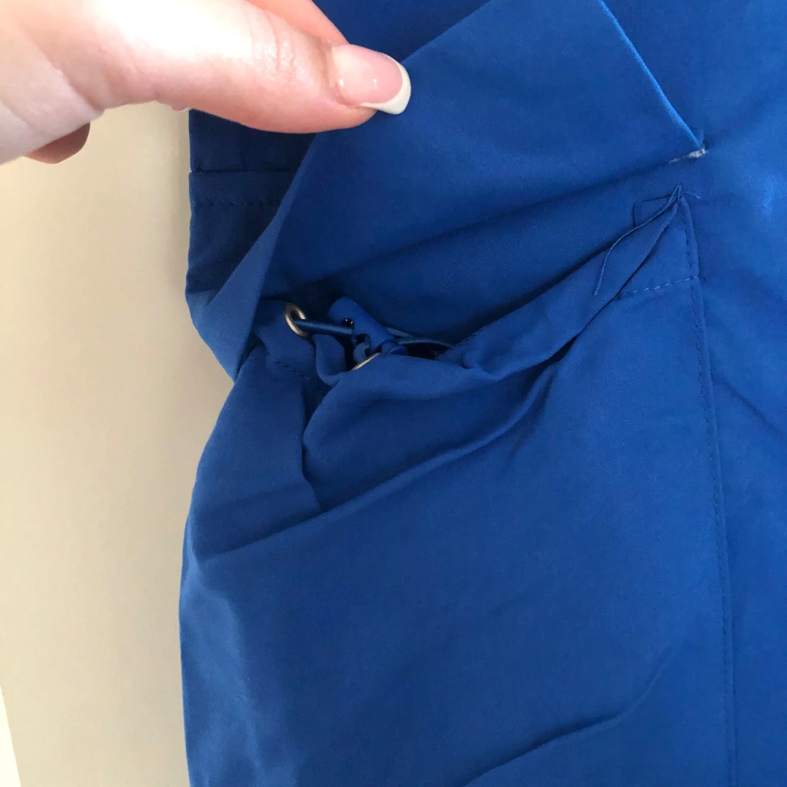 Blå cargopants vida - 3