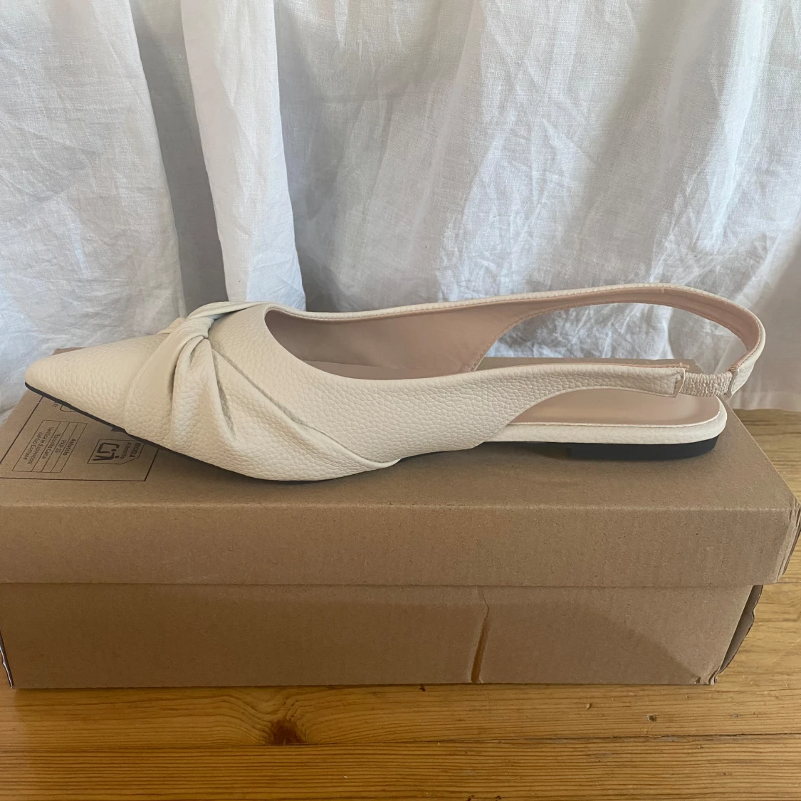 beiga spetsskor - 91