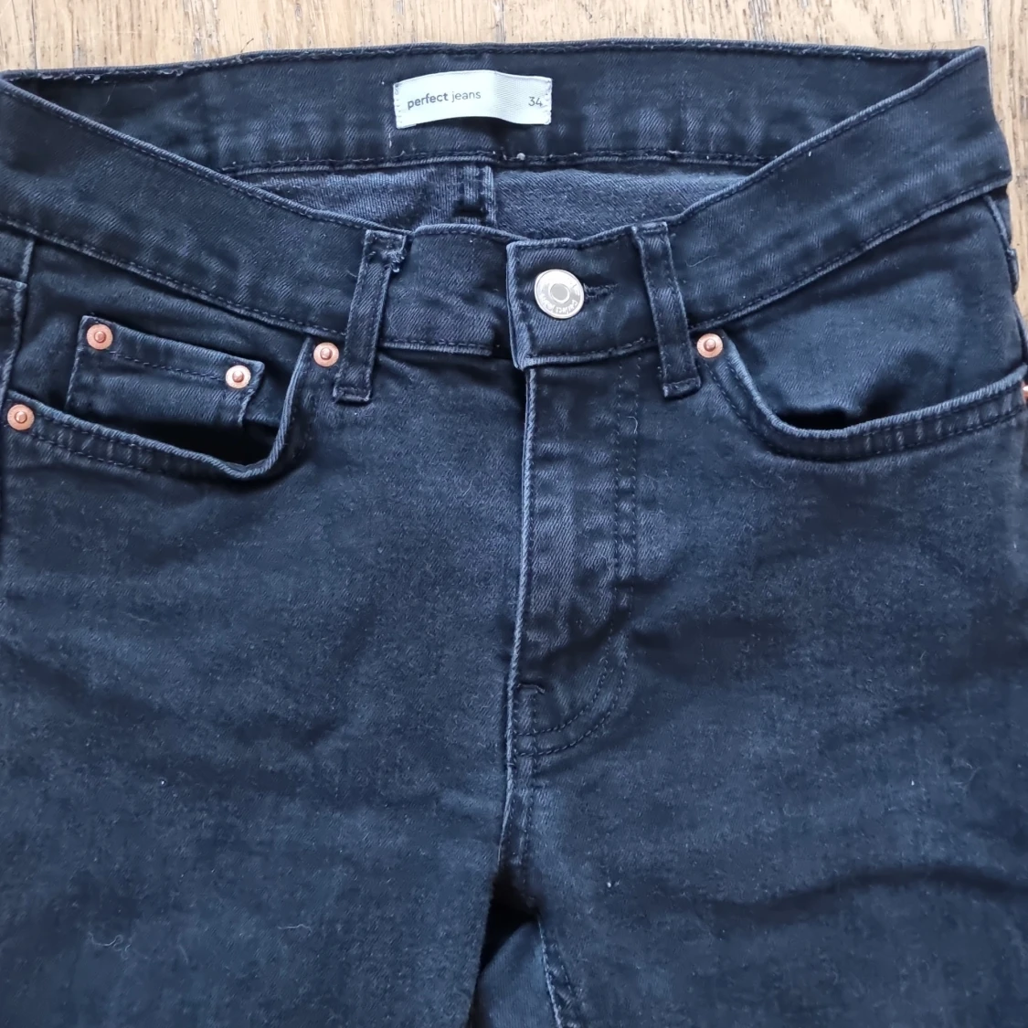 Svarta bootcut jeans från Perfect Jeans - 1