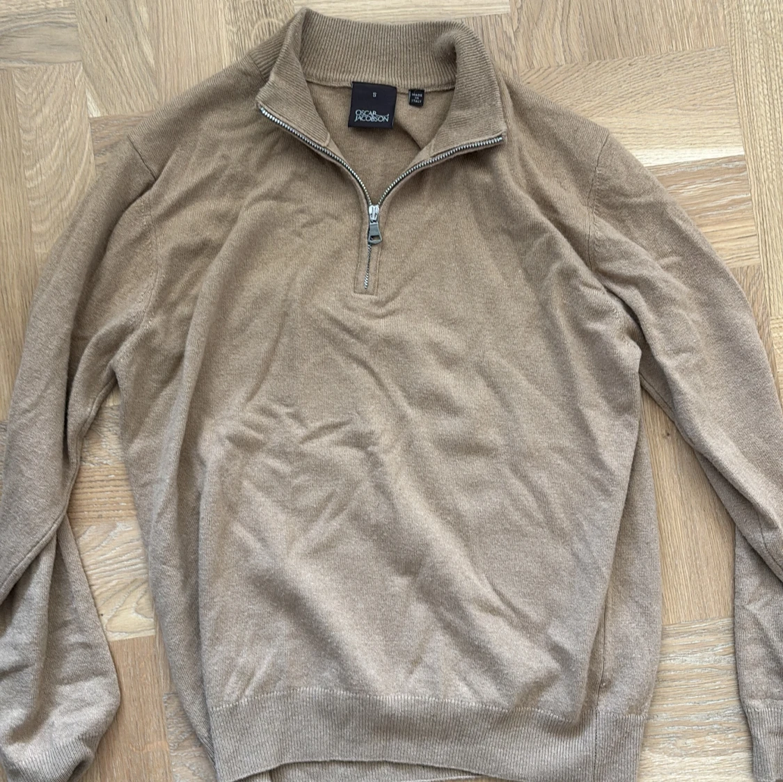 Beige half zip från Oscar Jacobson - 3
