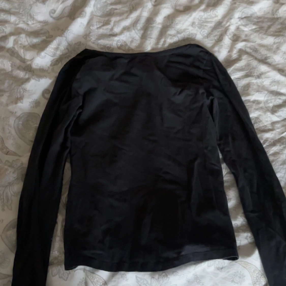 marinblå långärmad topp från 157 - 1