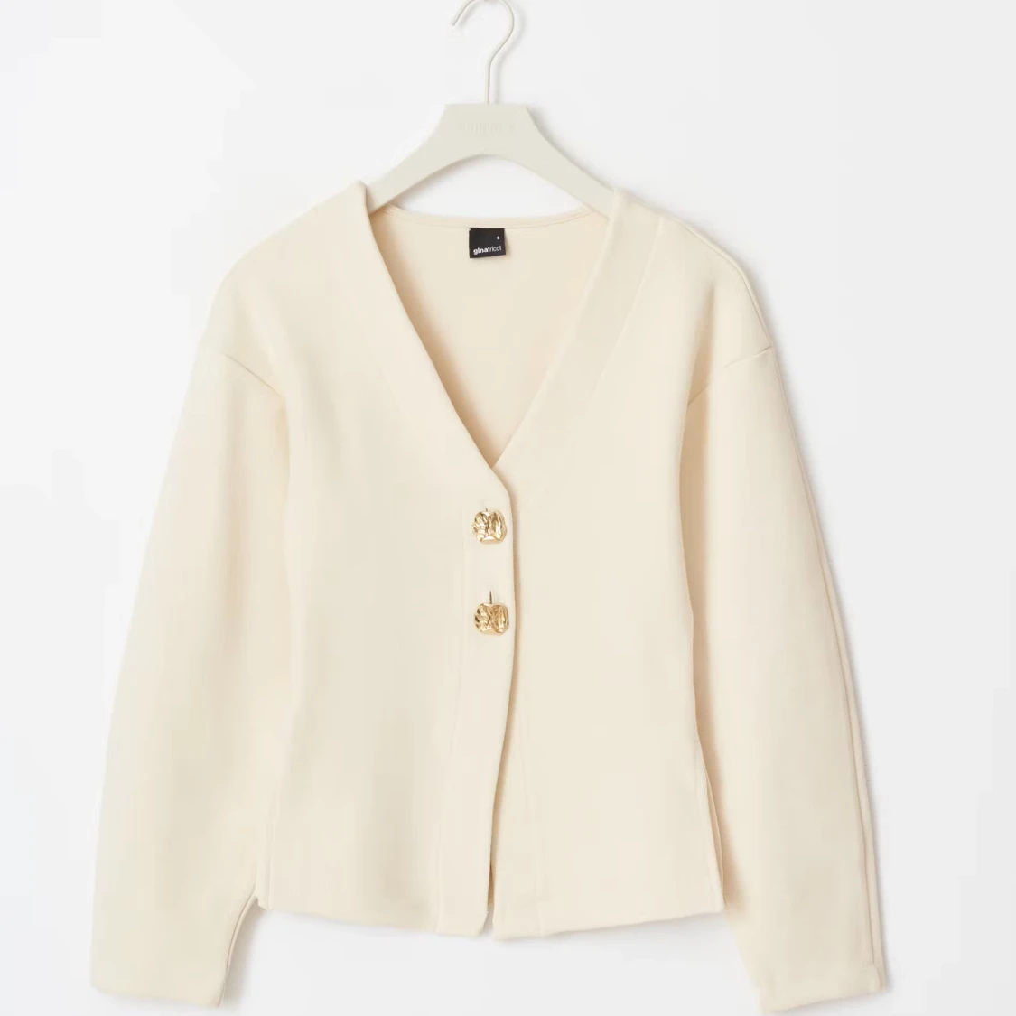 Ginatricot - Button cardigan 