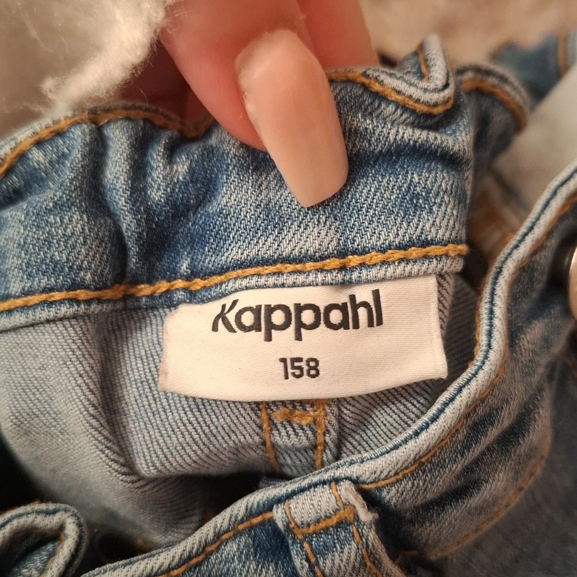 Blå bootcut jeans från Kappahl - 4