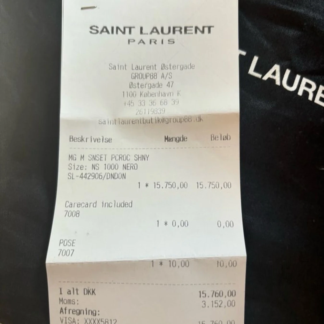 Saint Laurent tröja ( KVITTO FINNS PÅ BILDERNA) - 2