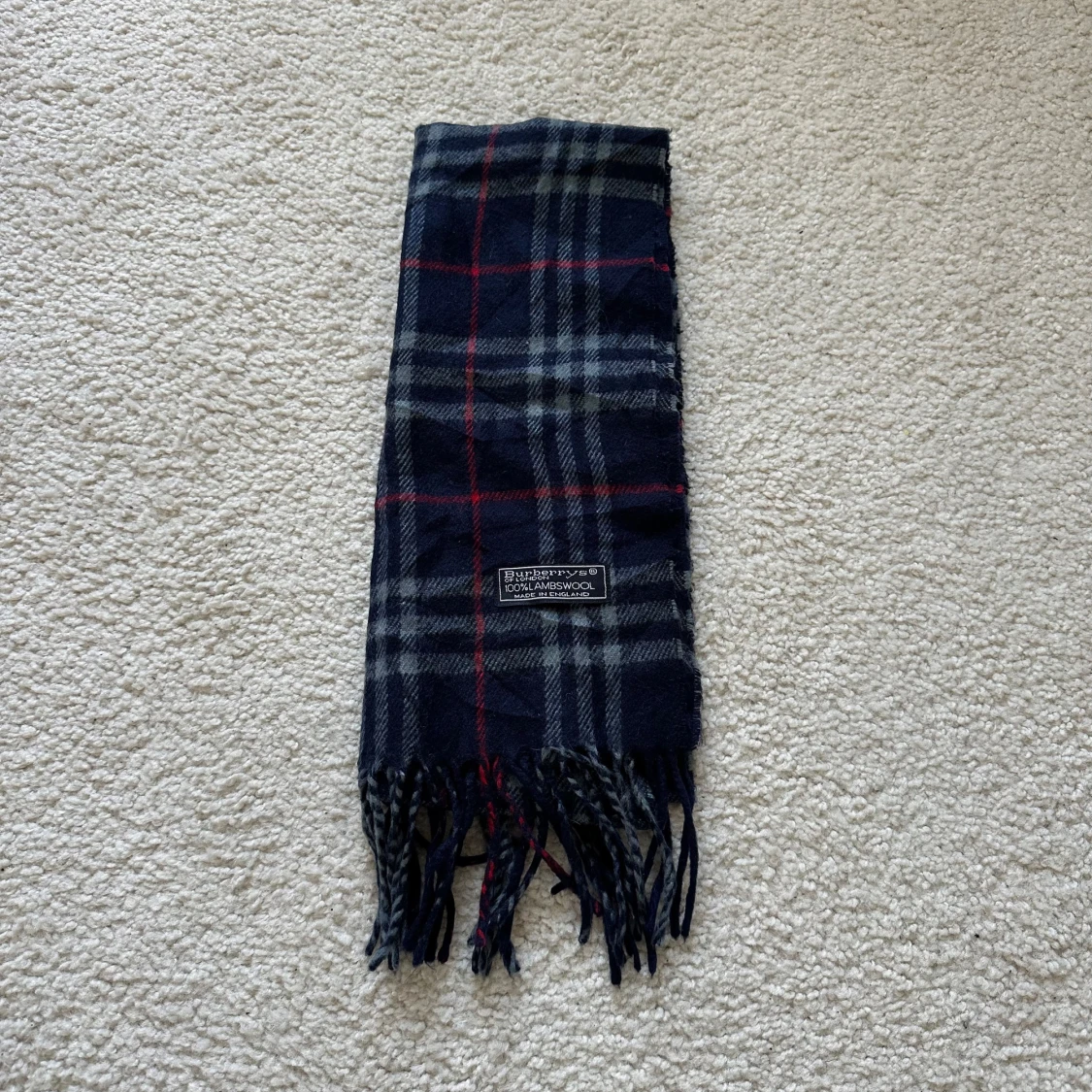 Rutig halsduk från Burberry