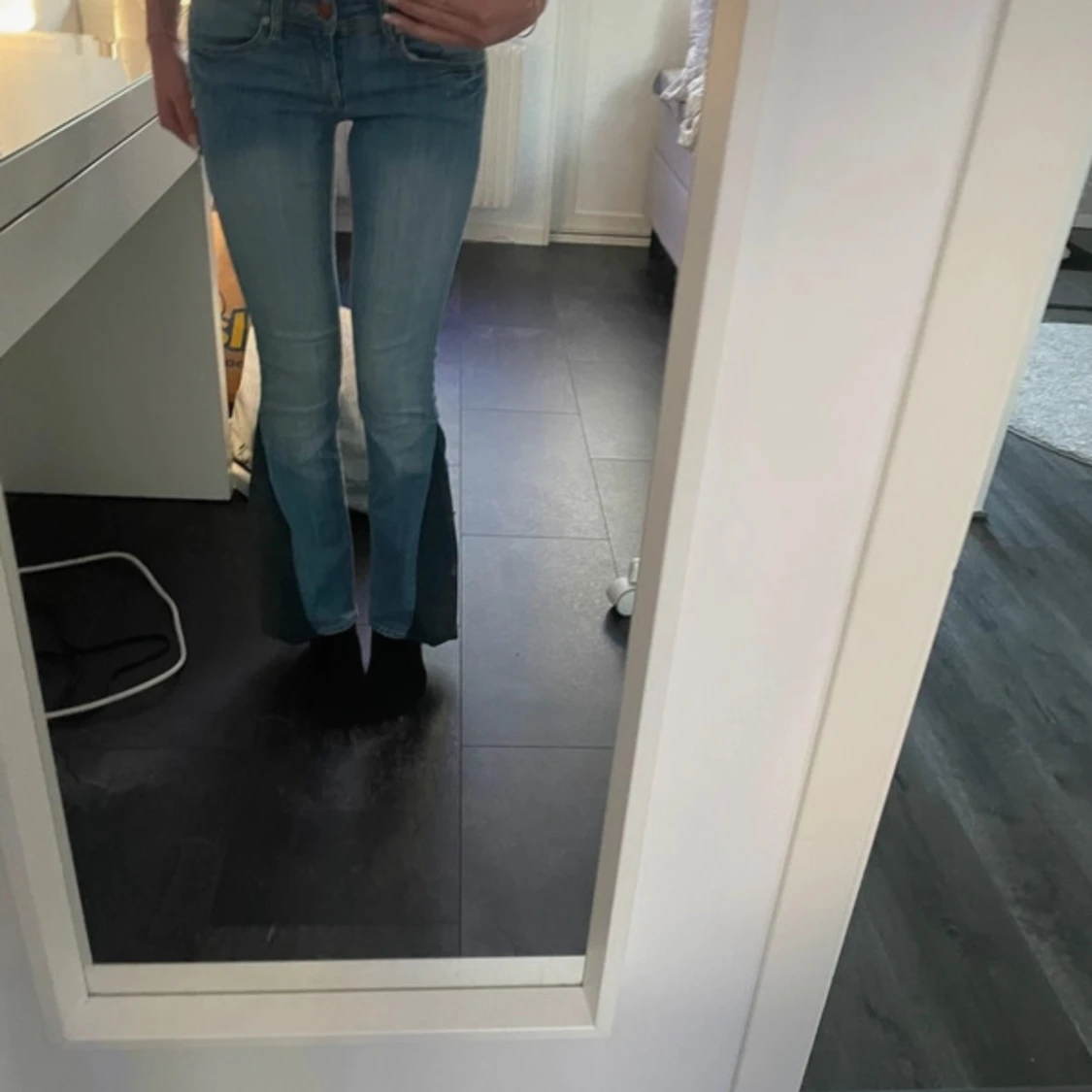 Blå jeans från H&M