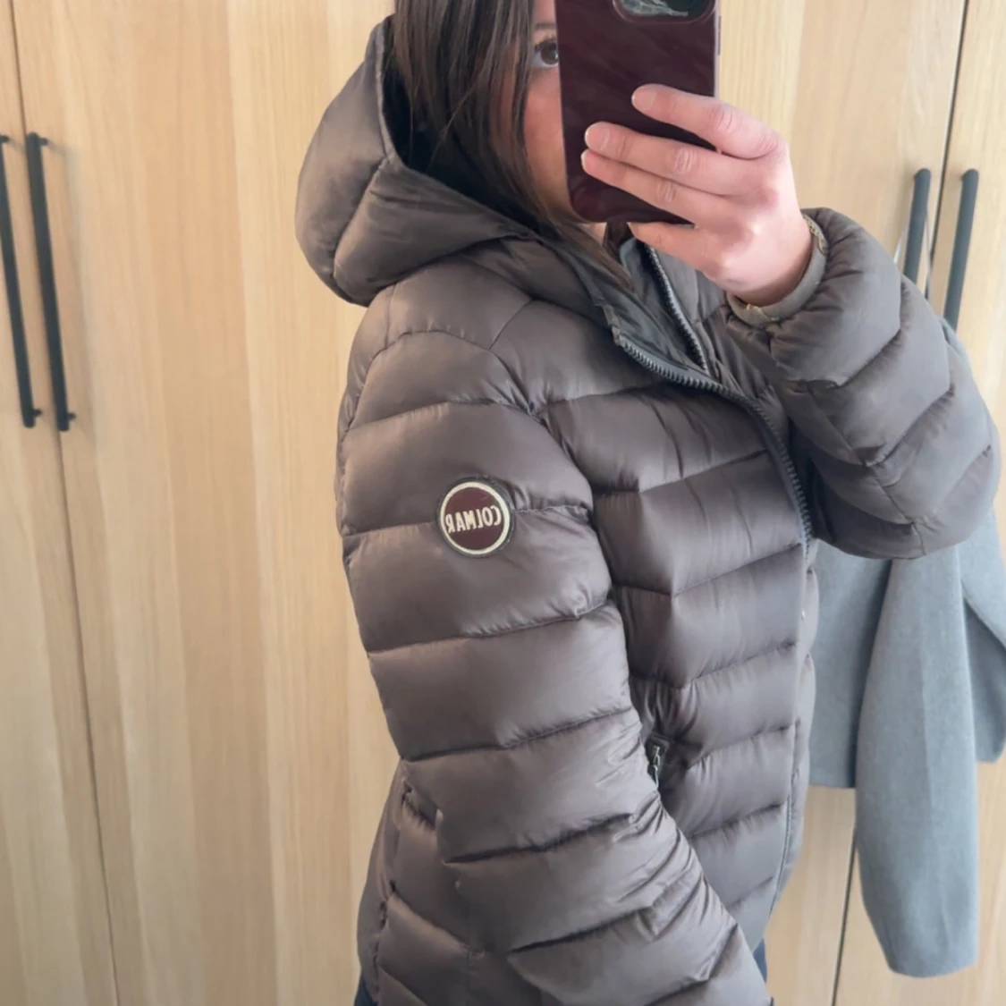 Brun dunjacka från Colmar