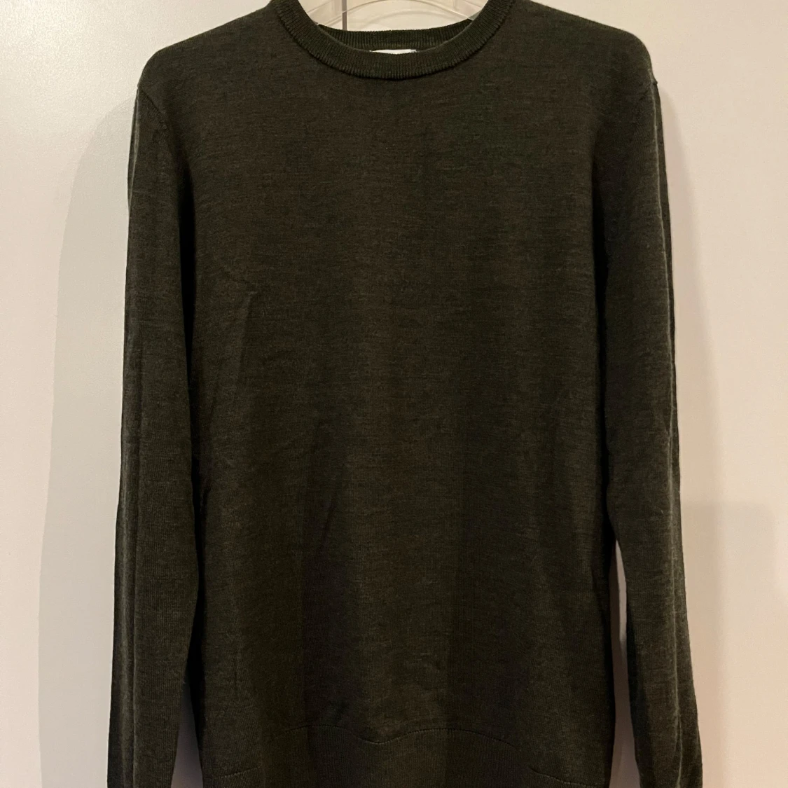 Grön Merinoull tröja - John Henric - 2