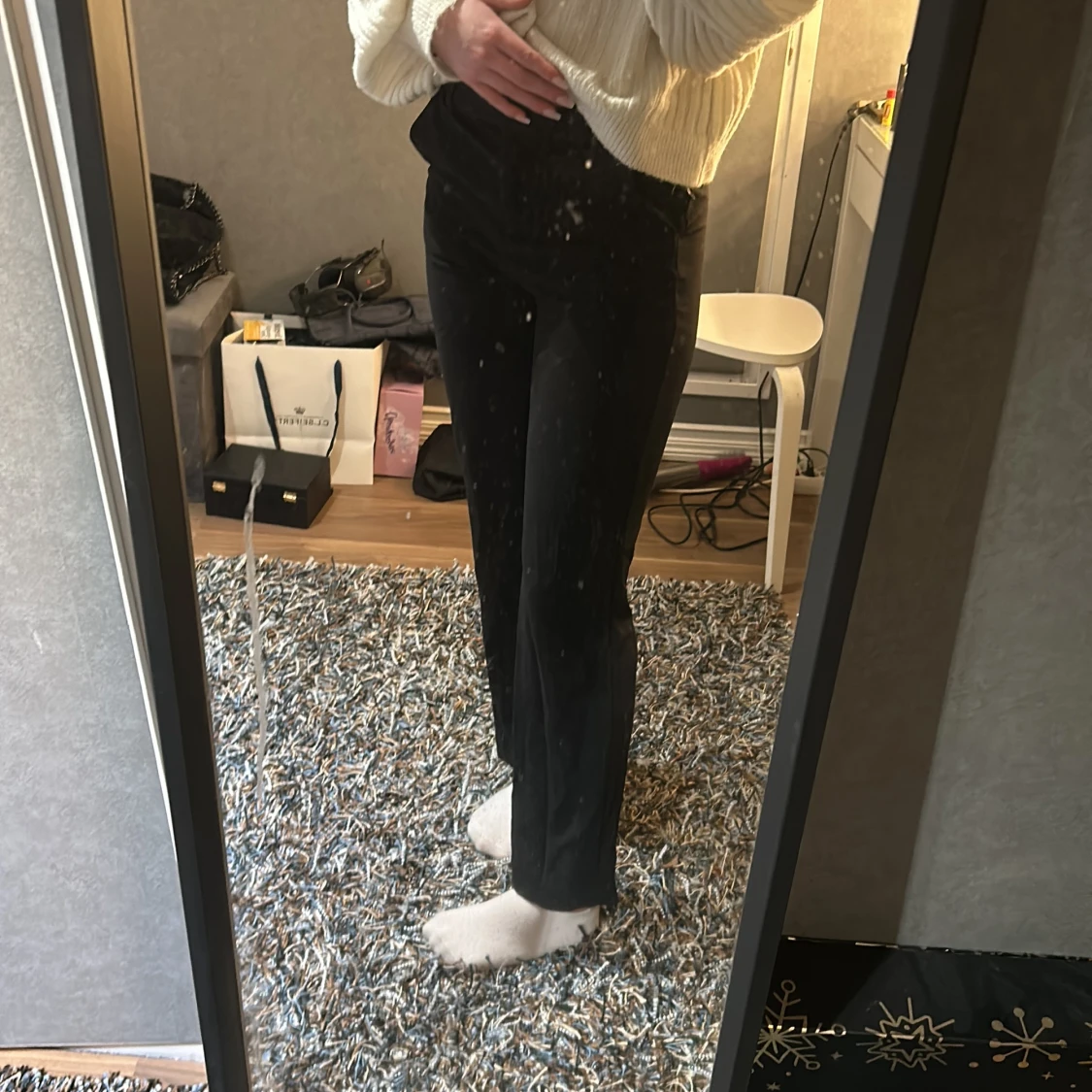 Svarta kostymbyxor från Vero Moda