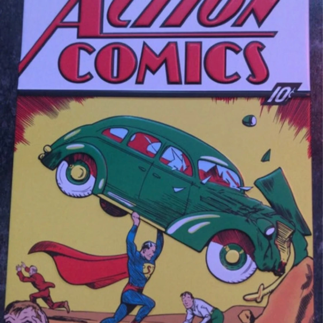 Superman steel plate 