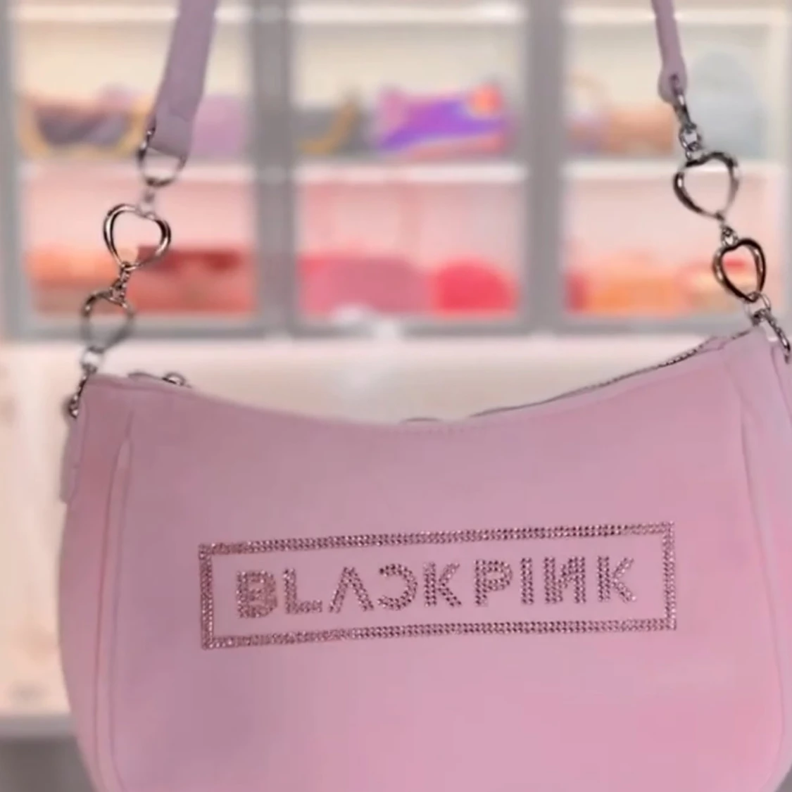 Rosa Blackpink axelväska  - 2