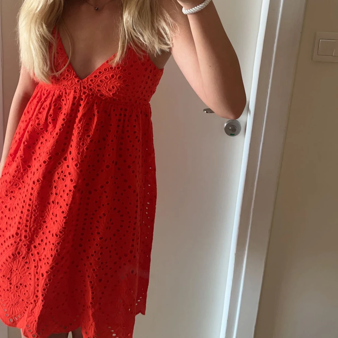 Röd  klänning - 1