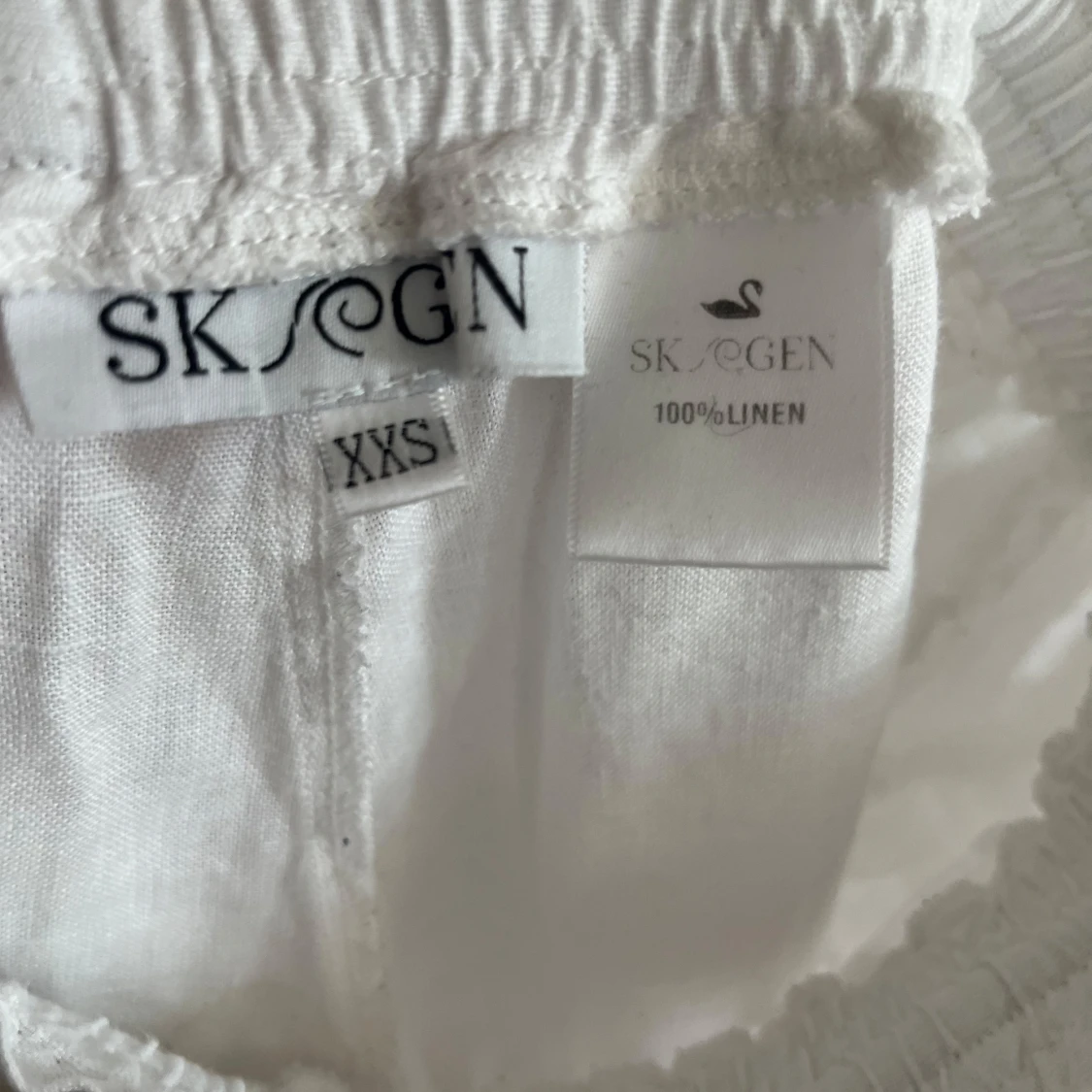 Vita linnebyxor  - 4