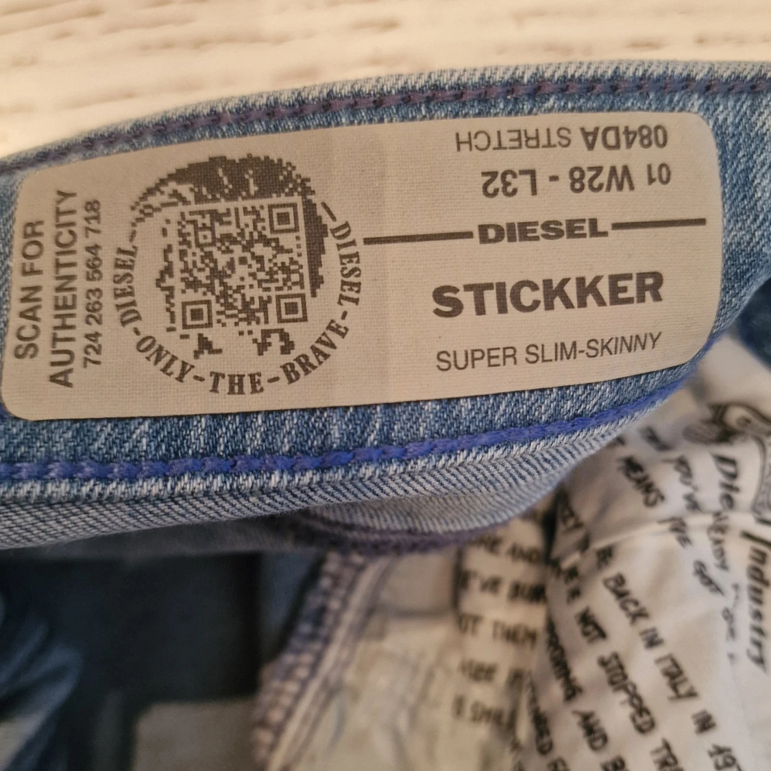 Blå Diesel jeans  - 3