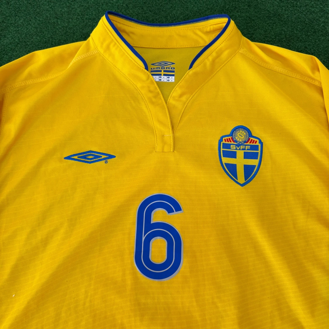 Svenska landslagets långärmade fotbollströja Umbro - 1