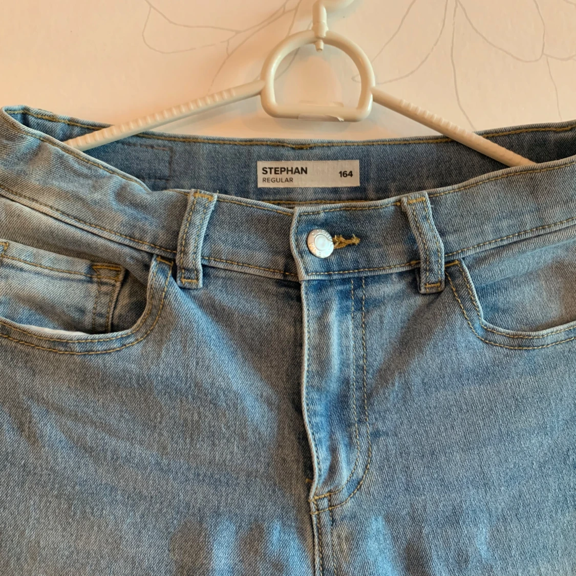 Blå jeansbyxor från Stephan - 1