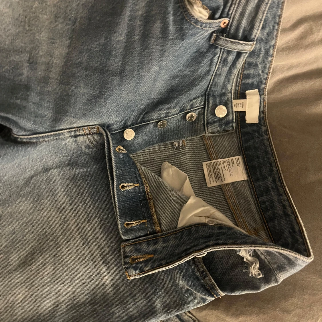 Blå jeans från H&M - 2