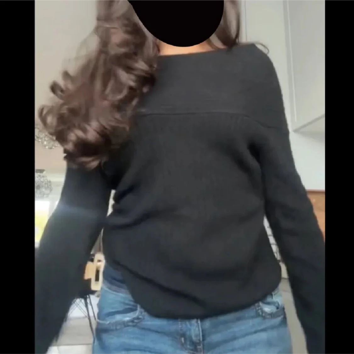 Off shoulder tröja - 3