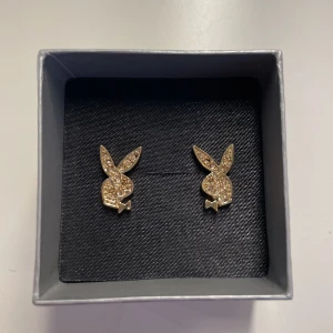 Playboy studs/örhängen - Aldrig använda! Box medföljer. Märke: Playboy. Skriv vid frågor! 