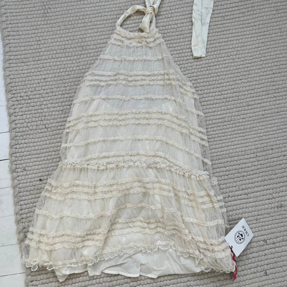 Vit student klänning - 1