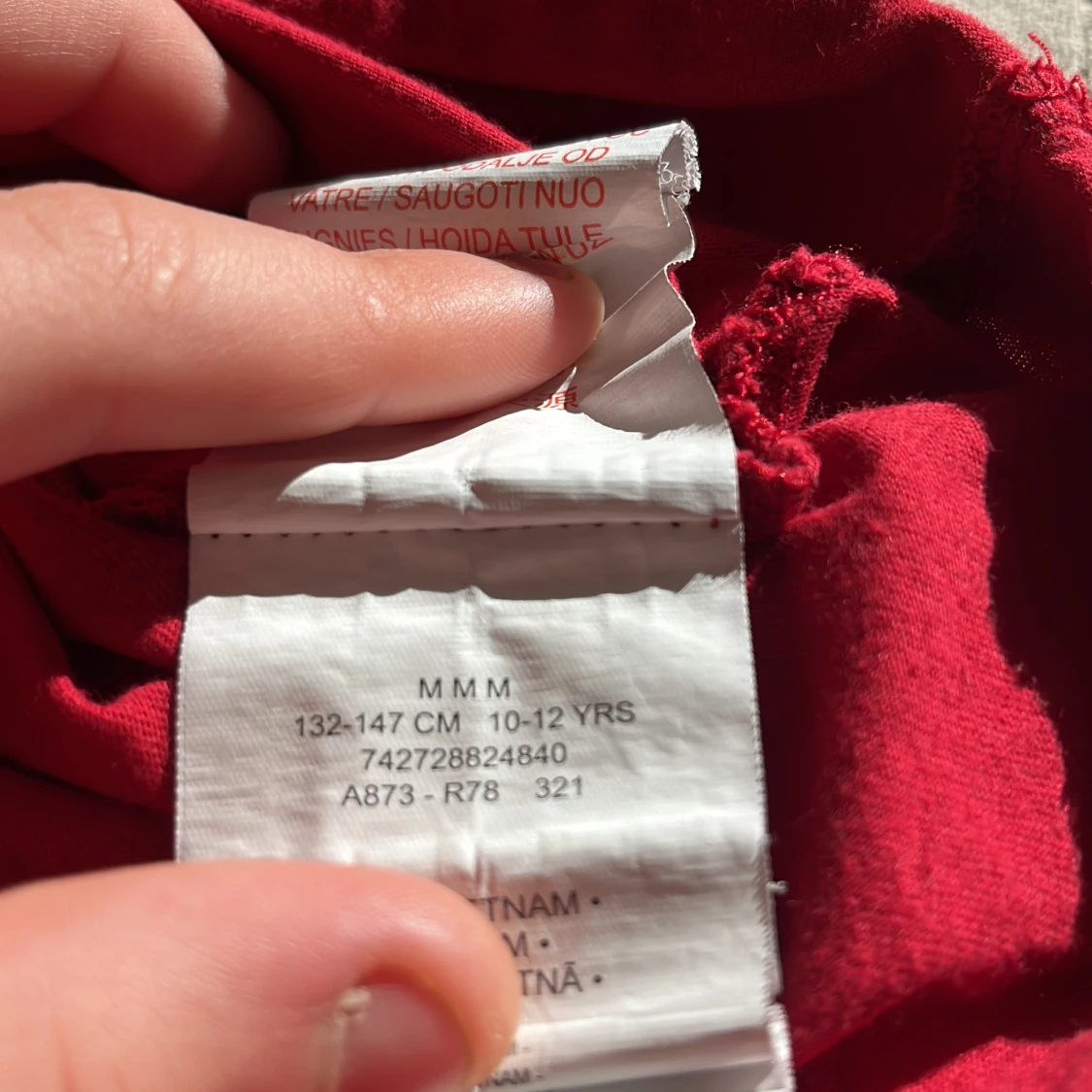 Röd t-shirt från Jordan - 2