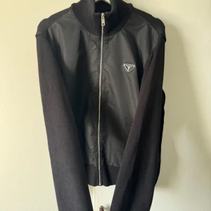 Prada Nylon Cardigan - Stickad Cardigan Strl S, passar M