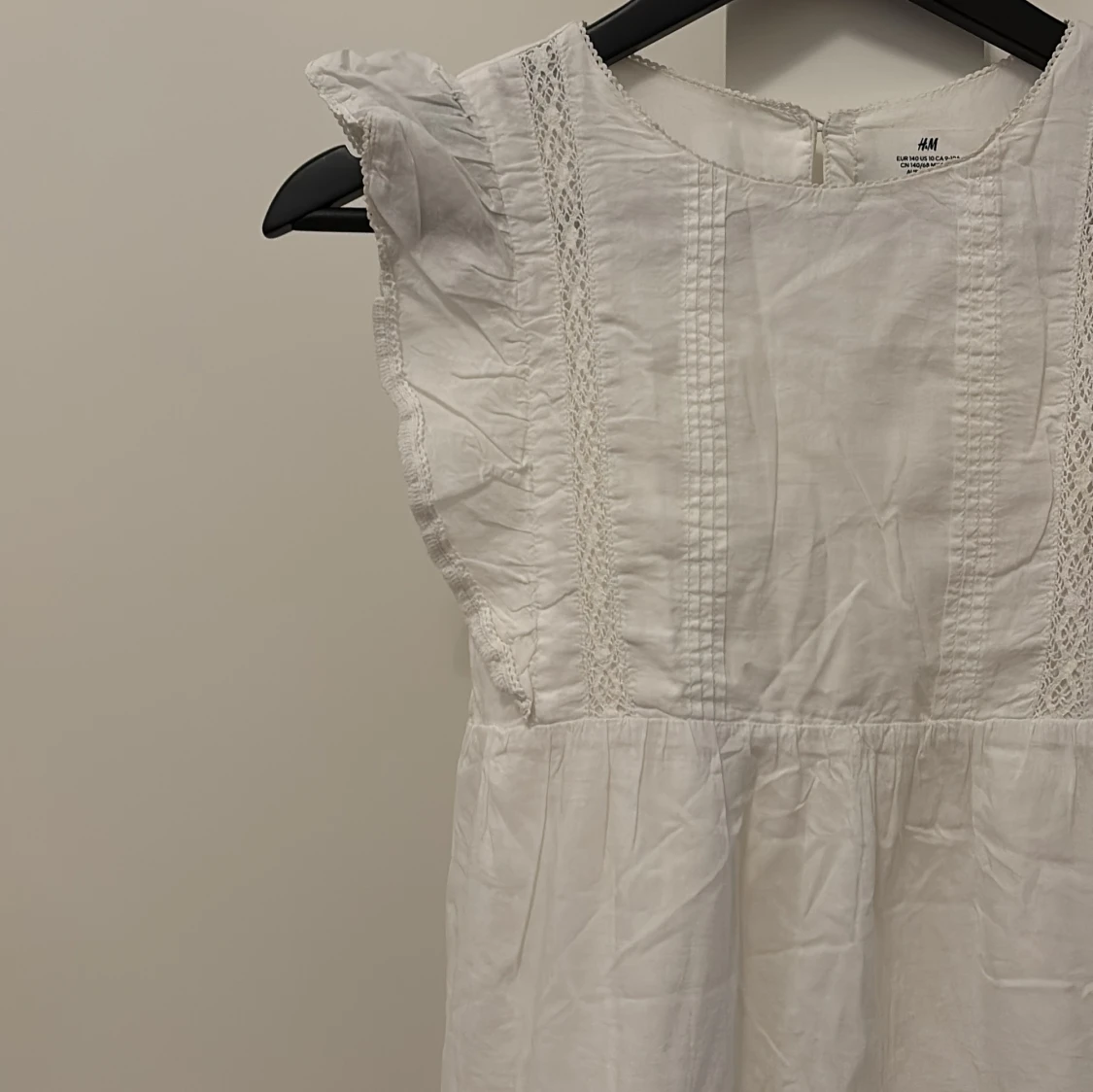 Vit klänning från H&M - 2