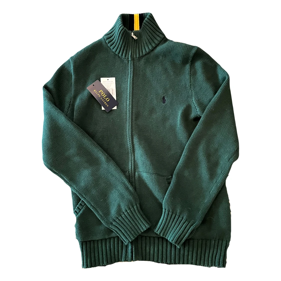 Grön stickad tröja från Polo Ralph Lauren