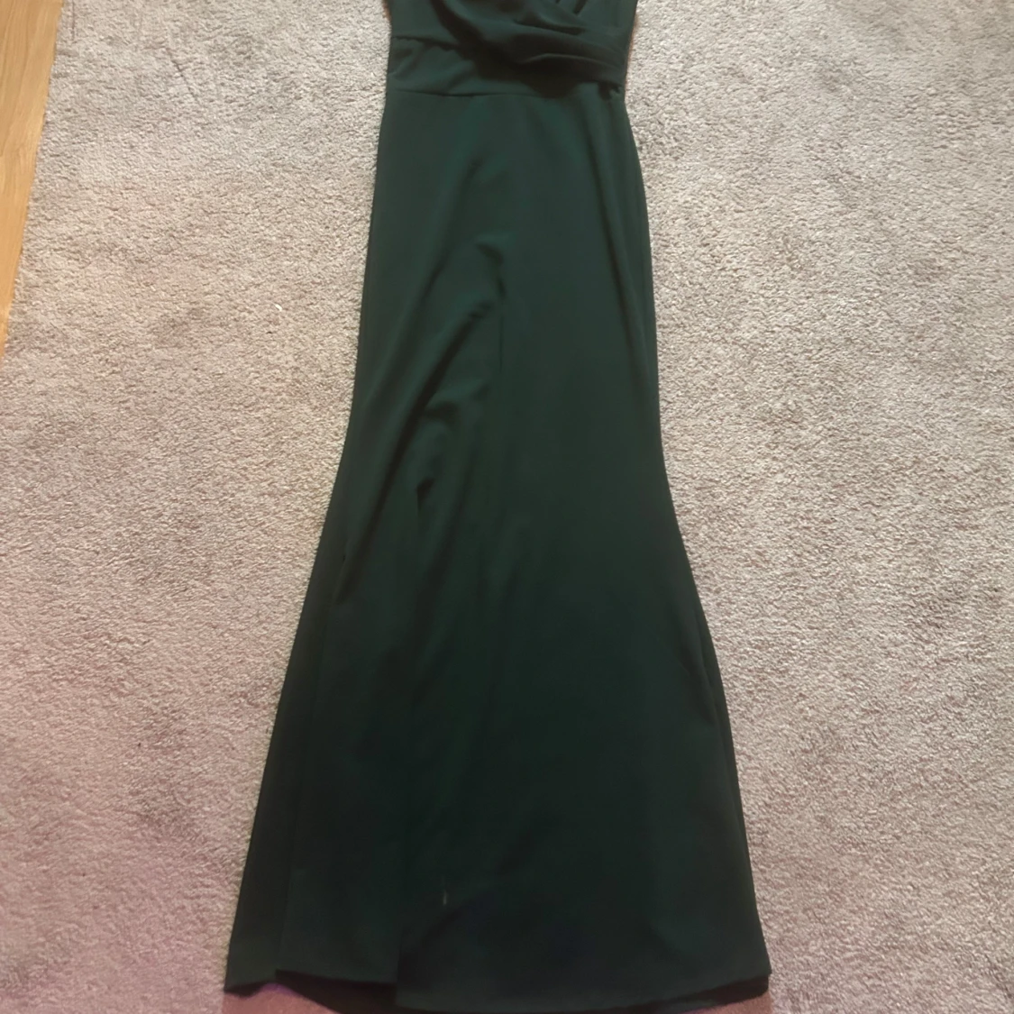 Mörkgrön långklänning från WalG - 2