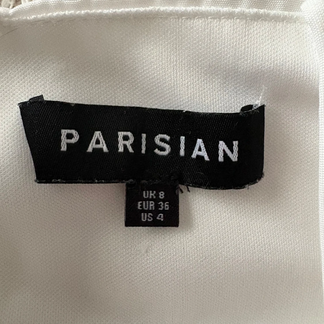 Vit kort klänning från Parisian - 2