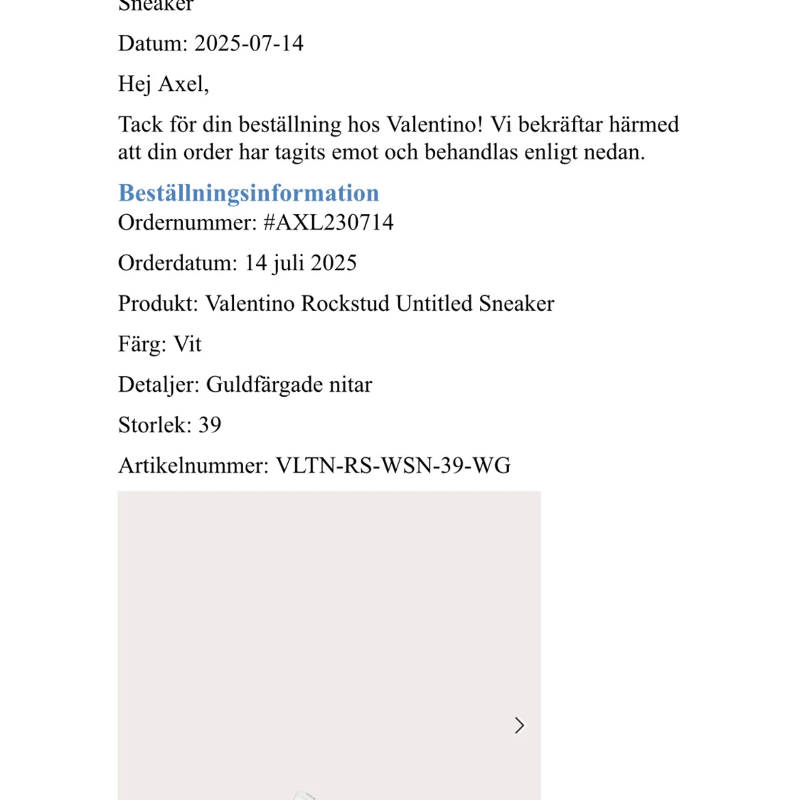 Valentino Rockstud Untitled sneakers vit - 3