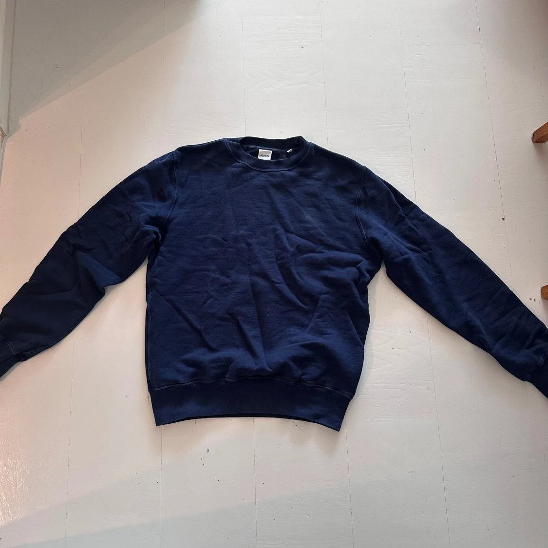 Mörkblå sweatshirt från Aspesi