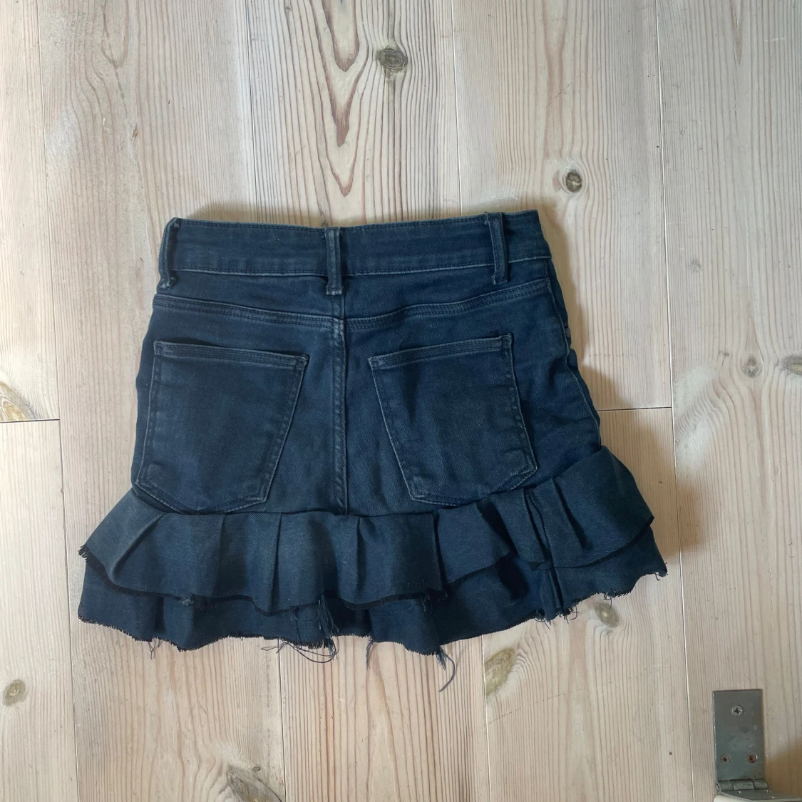 Mörkblå jeanskjol  - 3