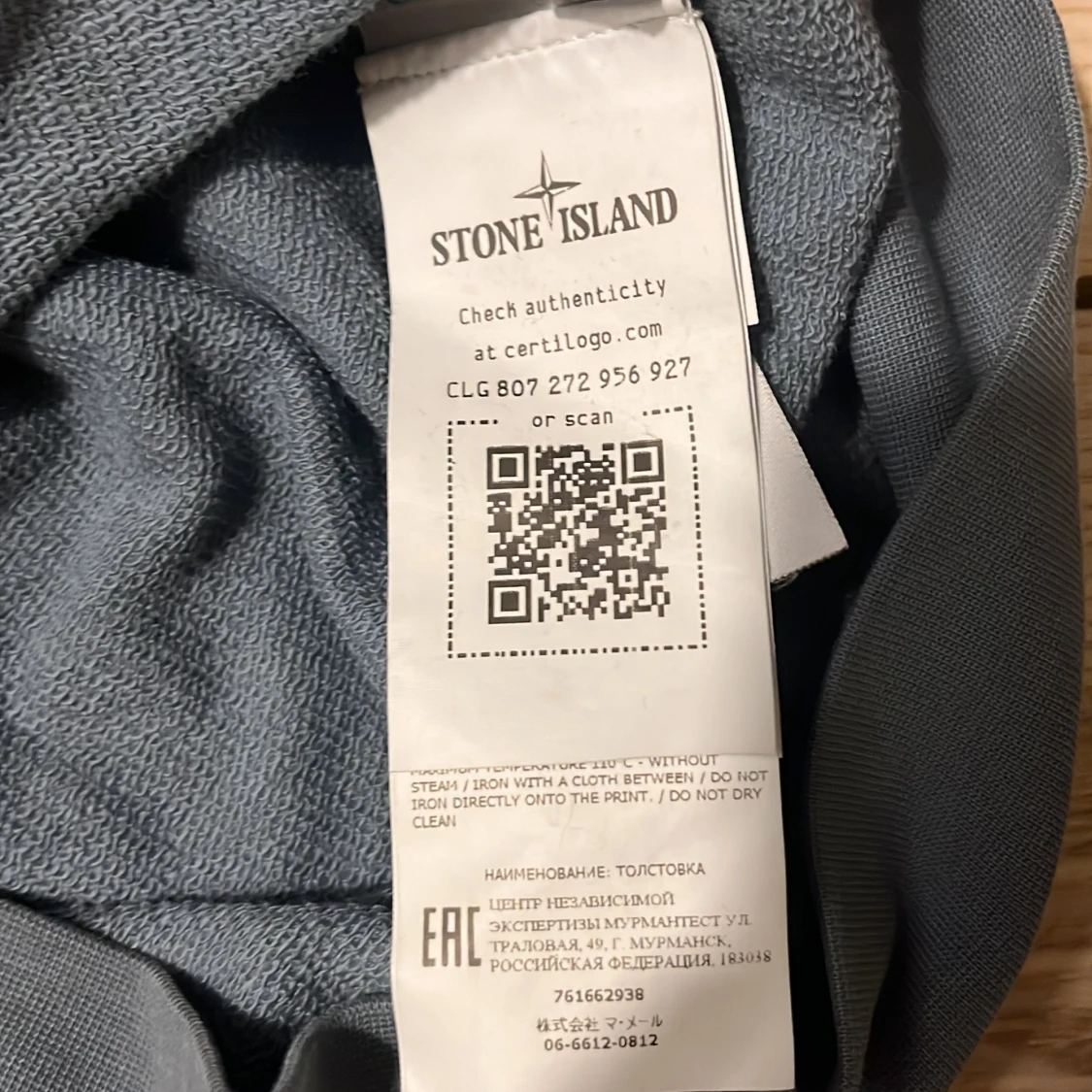 Grå Stone Island sweatshirt - 4